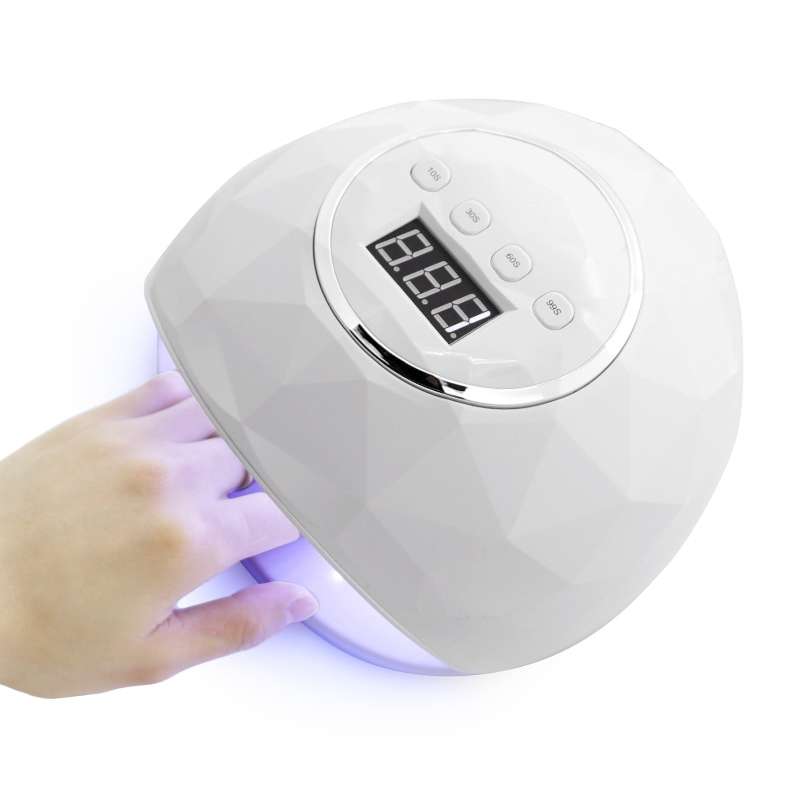 F6 UV LED Lamp Nail Dryer Dual hands Nail Lamp Curing UV Gel Nail Polish With Sensor & Timer & LCD D