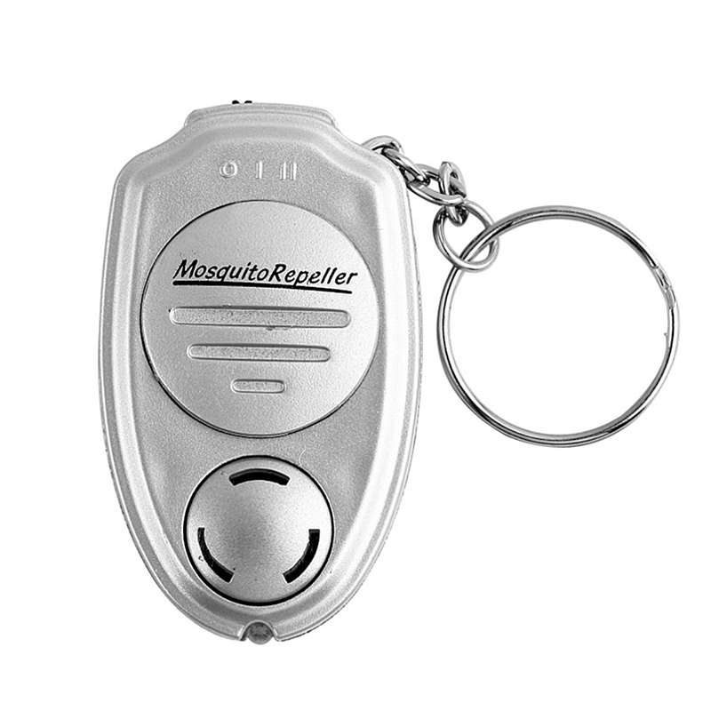 Electronic Ultrasonic Mosquitoes Killer Key Ring Pest Mouse Magnetic Repeller Portable Outdoor Mini