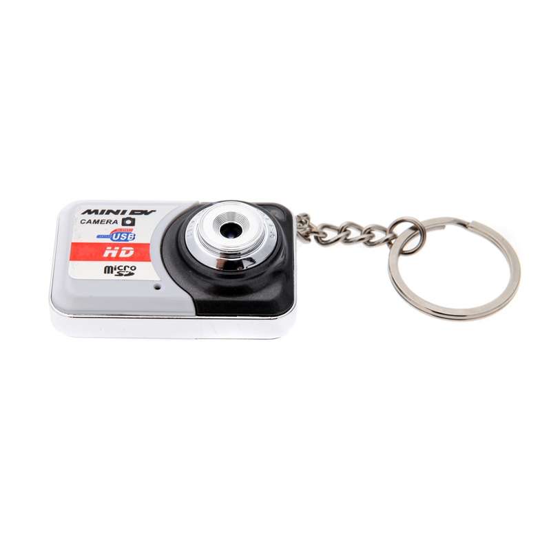 X6 Portable Ultra Mini HD Kids Digital Camera DV Camcorder with Key Ring, Support TF Card(Glamour Gr