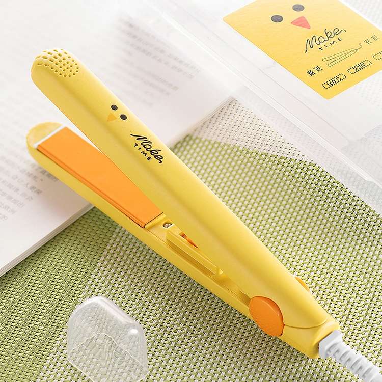 Mini Professional Hair Tools Smoothing Corrugated Travel Straightening Irons(White Rabbit)