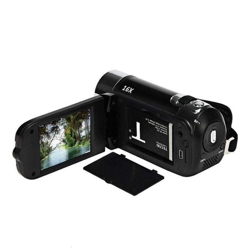 16X Digital Zoom HD 16 Million Pixel Home Travel DV Camera, US Plug(Red)
