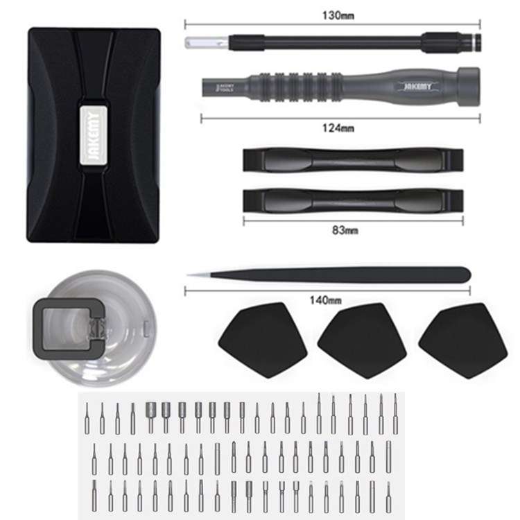 JM-8172 73 In 1 Combination Screwdriver Set Mobile Phone Computer Game Machine Model Removal Tool