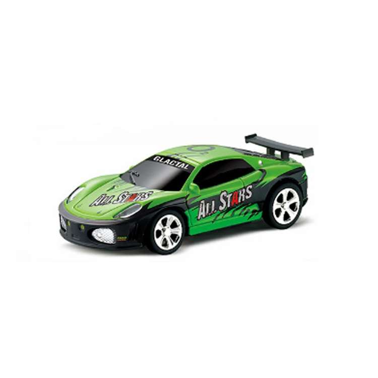 Coke Can Mini RC Car Radio Remote Control Micro Racing Car(Black+Orange)