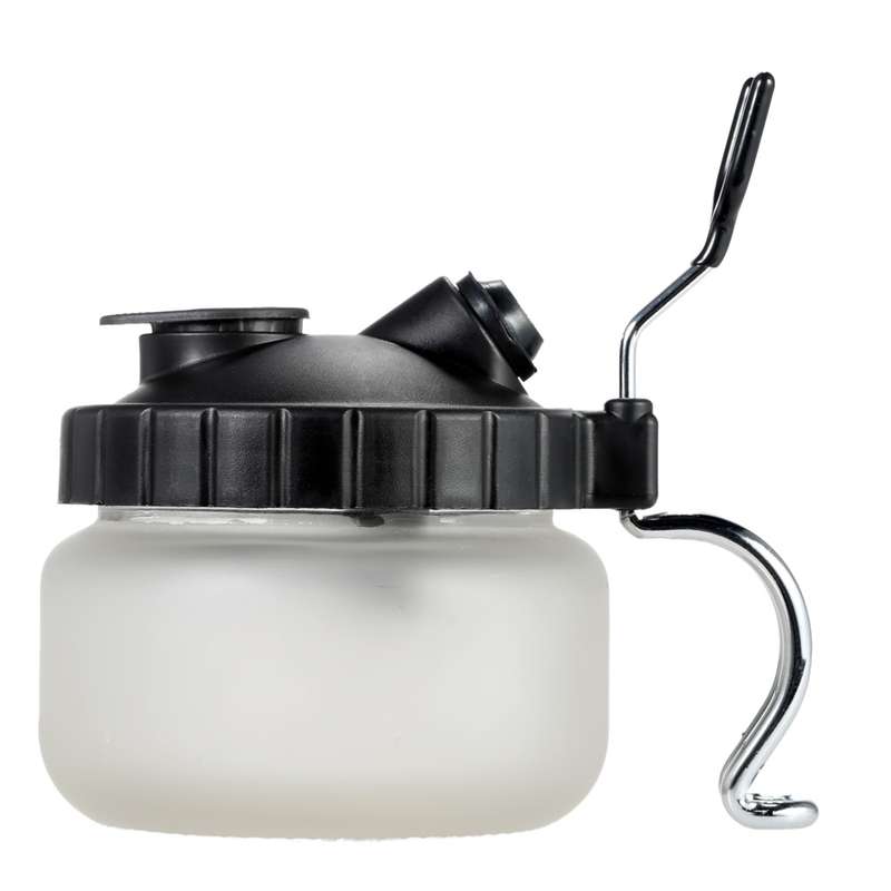 Multi-function Airbrush Cleaning Pot Model Air Pump Spray Paint Coloring Tool Waste Collection Bottl
