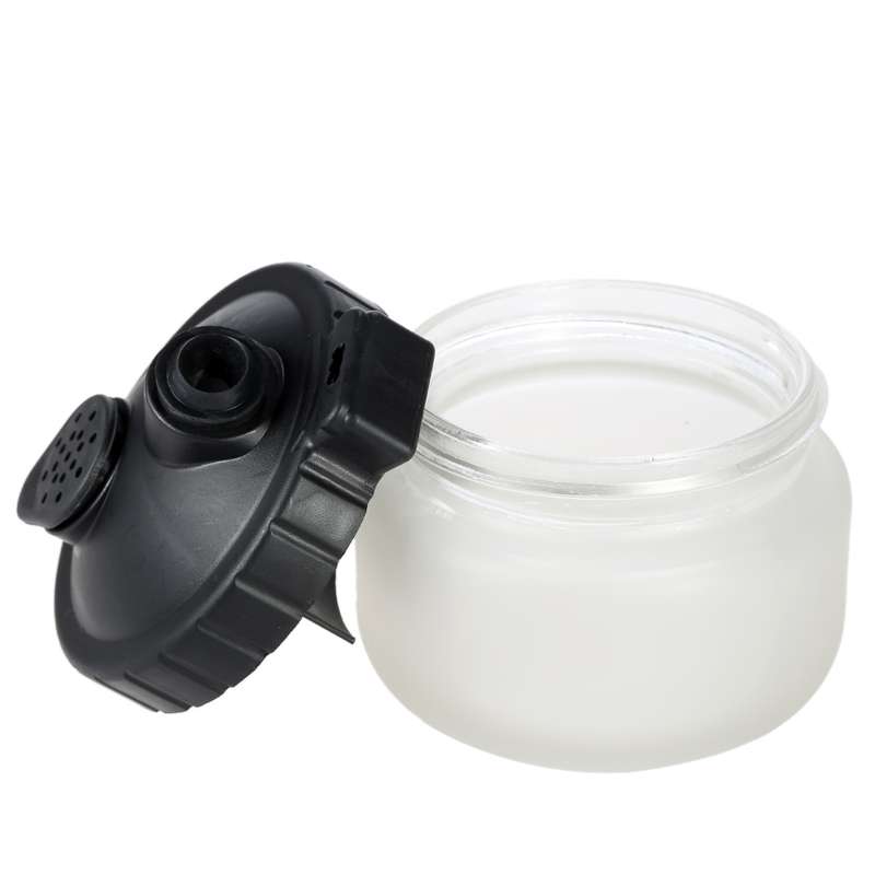 Multi-function Airbrush Cleaning Pot Model Air Pump Spray Paint Coloring Tool Waste Collection Bottl