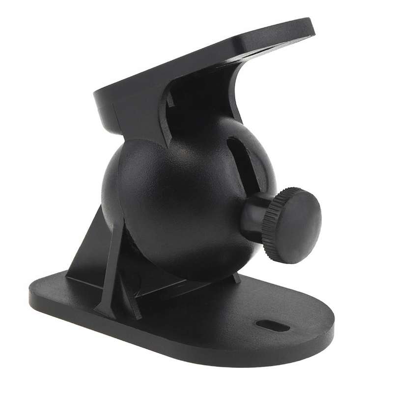 Pair Black Surround Sound Speaker Wall Mount Brackets 45 Degree Rotatable Design TV Wall Mount 8 x 4