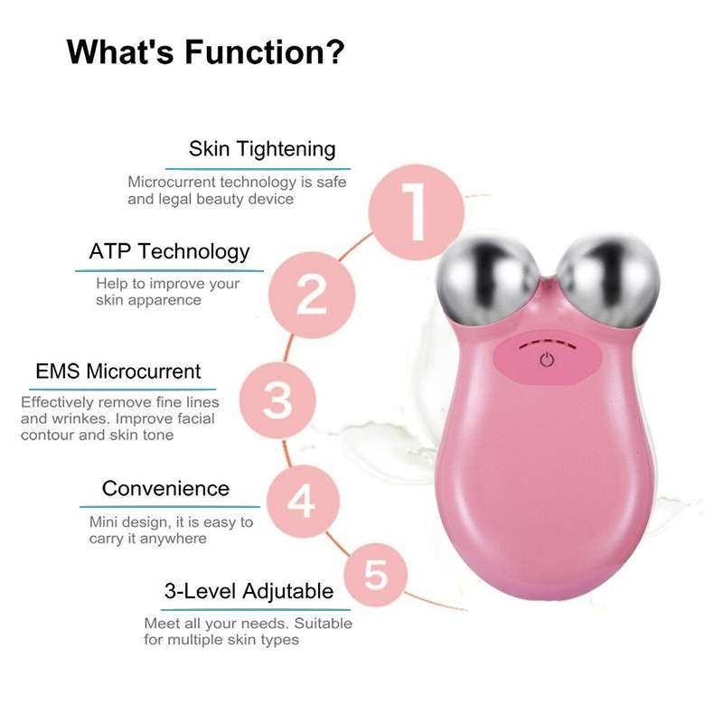 Household Micro-current Beauty Instrument (White)