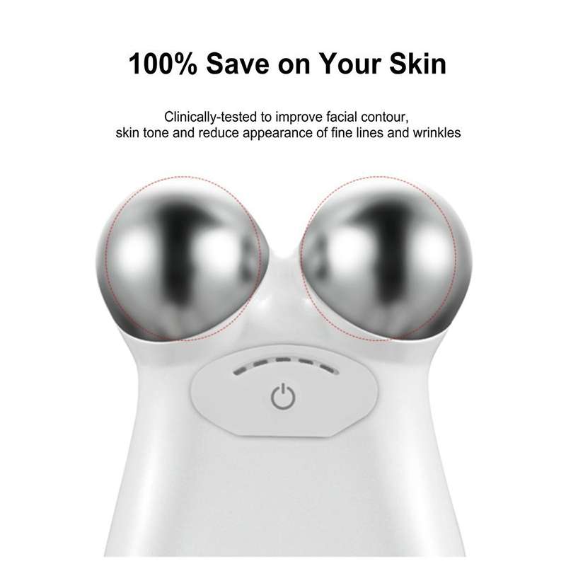 Household Micro-current Beauty Instrument (White)