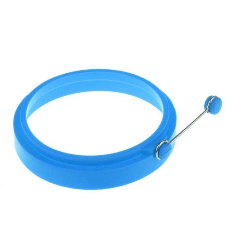 DIY Breakfast Round Silicone Egg Ring Fried Egg Mould Pancake Ring Non-stick Kitchen Cooking Mould(O