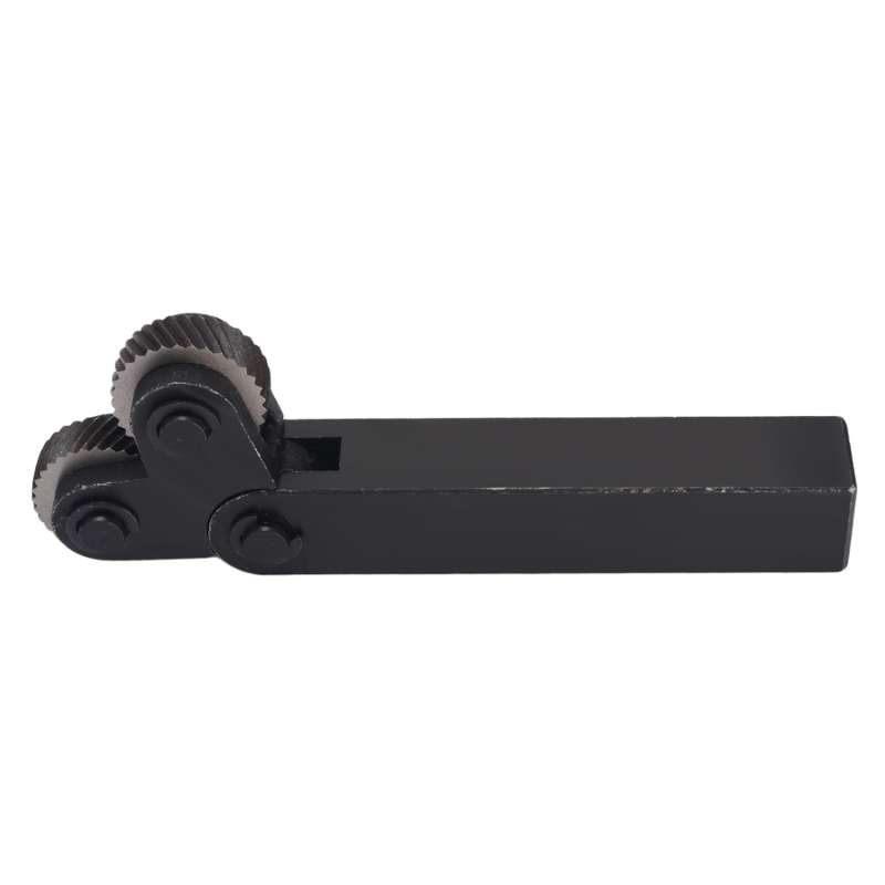 Hardened and Durable Steel Two-wheel Knurled Tool Kit, Style:2.0mm
