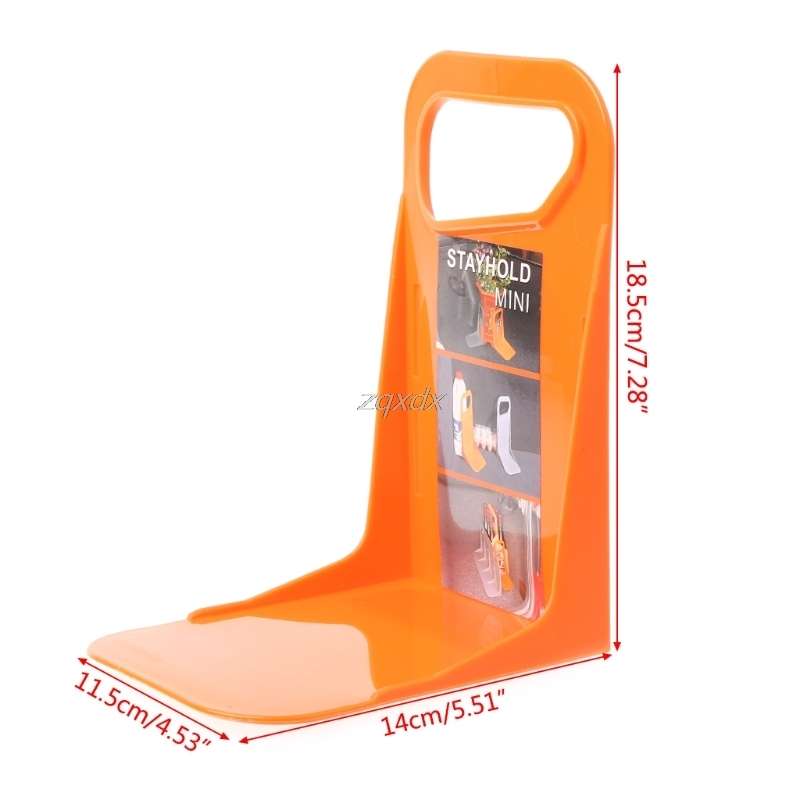 Car Trunk Compartment Fixed Partition Anti-dump Plastic Baffle Bracket(Orange)