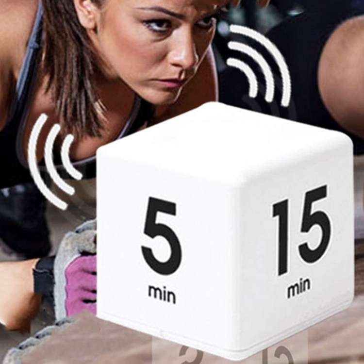 LED Magic Cube Time Manager Kitchen Timer, Style:15-20-30-60