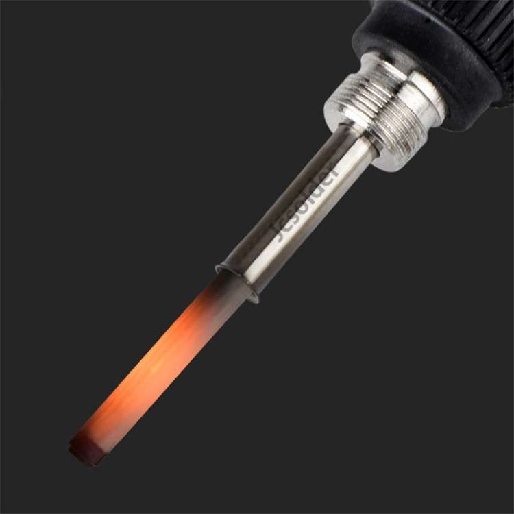 908S 80W LCD Thermostat Soldering Iron Constant Temperature Soldering Iron, Plug Type:EU Plug(Black)