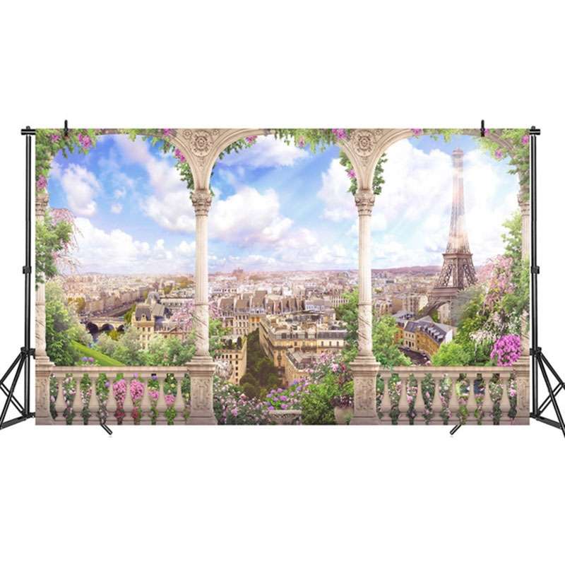 3m x 1.8m Scenery Seamless Party Photo Selfie Photography Background Cloth(KF01)