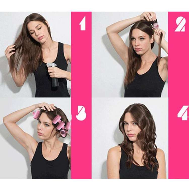 10 PCS/Set Curling Irons Electric Roll Hair Tube Heated Roller Hair Curly Styling Stick(Classic Styl