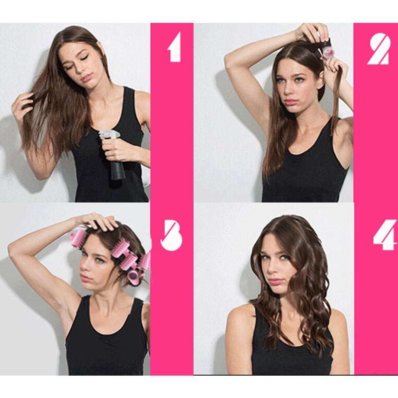 10 PCS/Set Curling Irons Electric Roll Hair Tube Heated Roller Hair Curly Styling Stick(Classic Styl