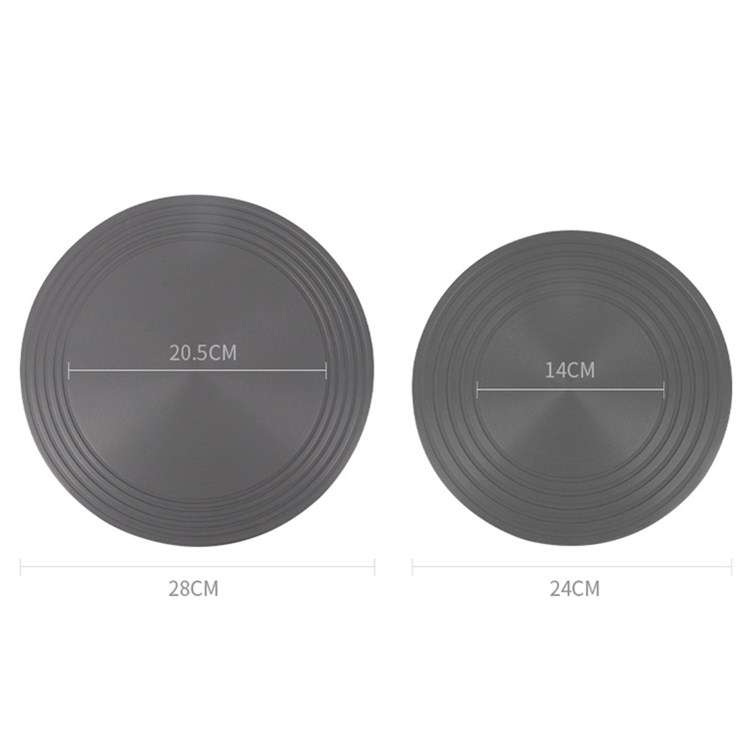 Gas Stove Heat-conducting Plate Kitchen Fast Defrosting Plate Pot Anti-burning Black Heat-conducting