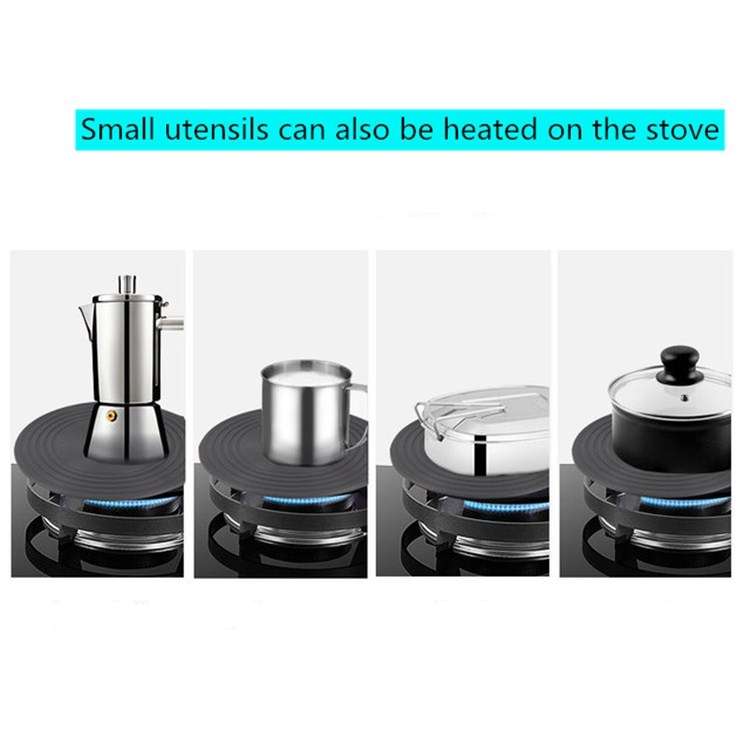Gas Stove Heat-conducting Plate Kitchen Fast Defrosting Plate Pot Anti-burning Black Heat-conducting
