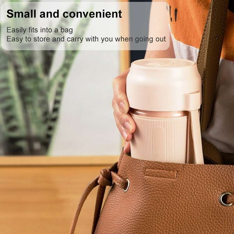 Portable Juicer Mini Electric Blender Portable Juicer(Navy Blue)