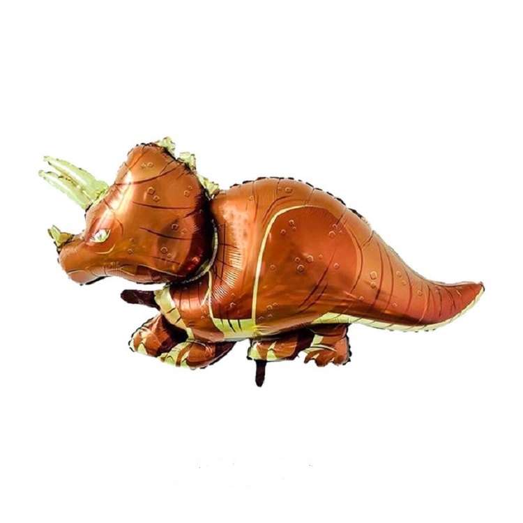 2 PCS Dinosaur Modeling Aluminum Foil Balloon Children Birthday Decoration Party Supplies Toy, Size: