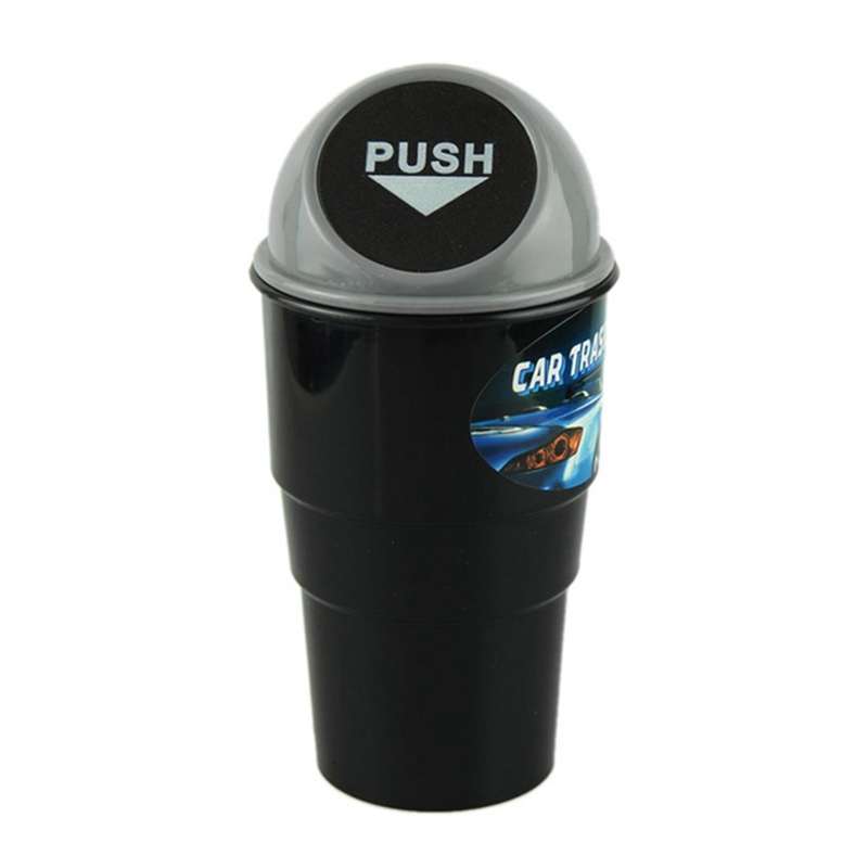 Universal Car Trash Bin Car Garbage Can Rubbish Dust Case Holder Bin Automobile Storage Bucket(Blue)