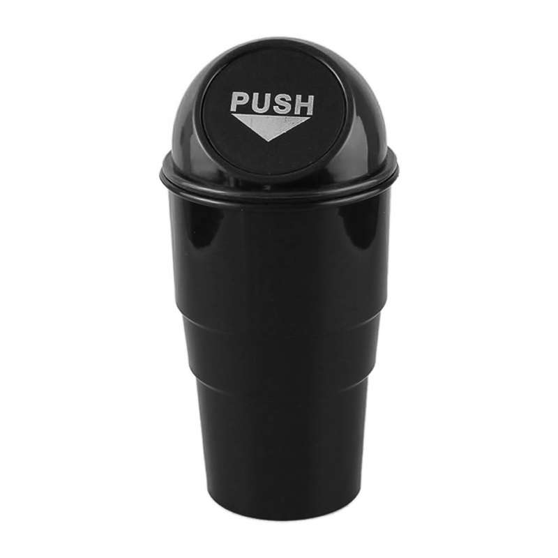 Universal Car Trash Bin Car Garbage Can Rubbish Dust Case Holder Bin Automobile Storage Bucket(Blue)