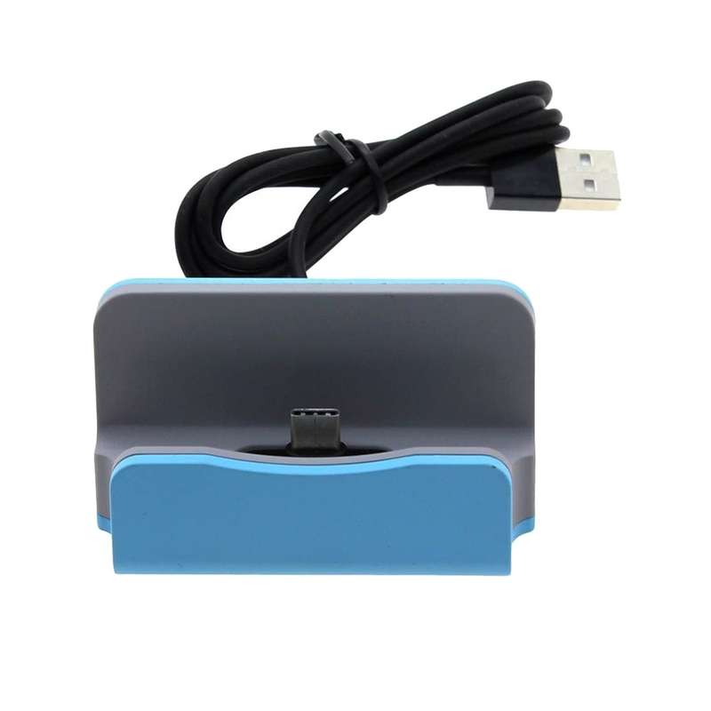 USB-C / Type-C 3.1 Sync Data / Charging Dock Charger(Blue)