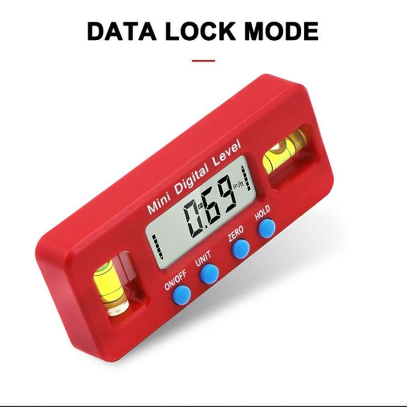100mm Mini Electronic Digital Strong Magnetism Spirit Level Angle Board