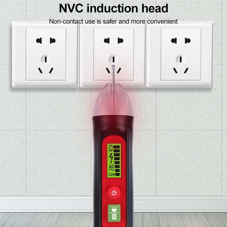 WINTACT WT3010 LED AC Voltage Tester Non-Contact Detector Pen 12-1000V AC Voltage Detector