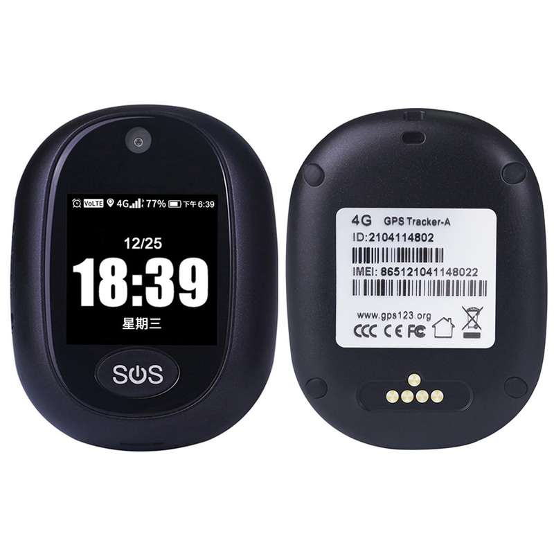 REACHFAR RF-V45-A Mini Touch Screen GPS Smart Tracker Pendant, Support SOS / Camera / Health Managem