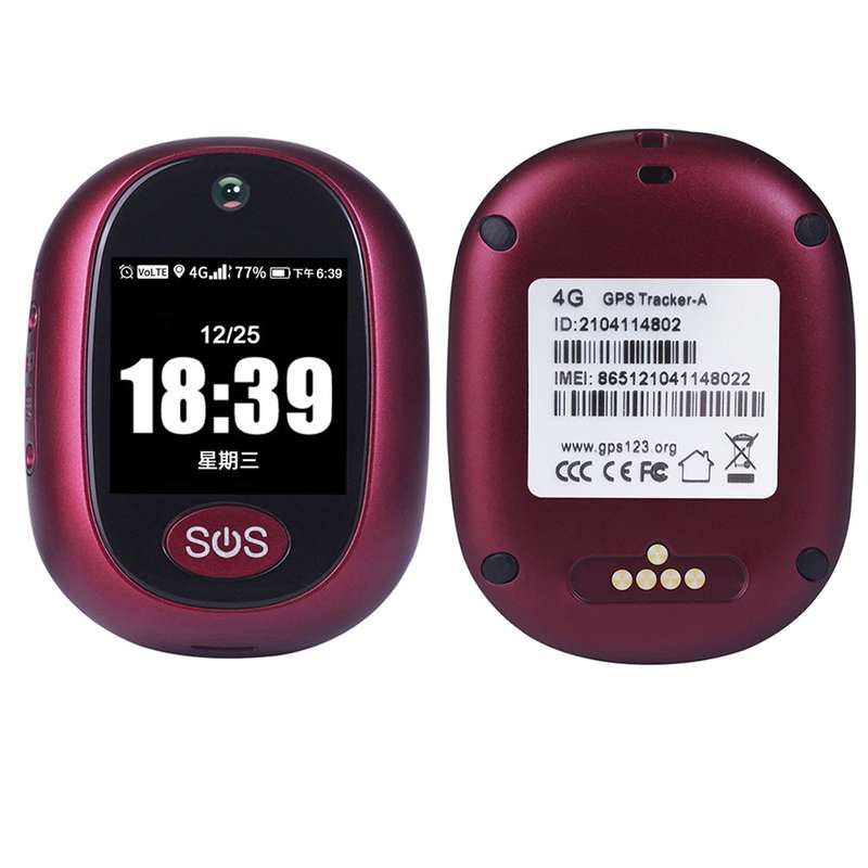REACHFAR RF-V45-A Mini Touch Screen GPS Smart Tracker Pendant, Support SOS / Camera / Health Managem