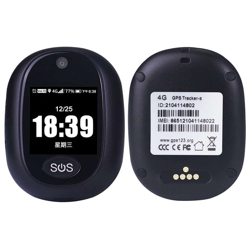 REACHFAR RF-V45-B Mini Touch Screen GPS Smart Tracker Pendant, Support SOS / Camera / Health Managem