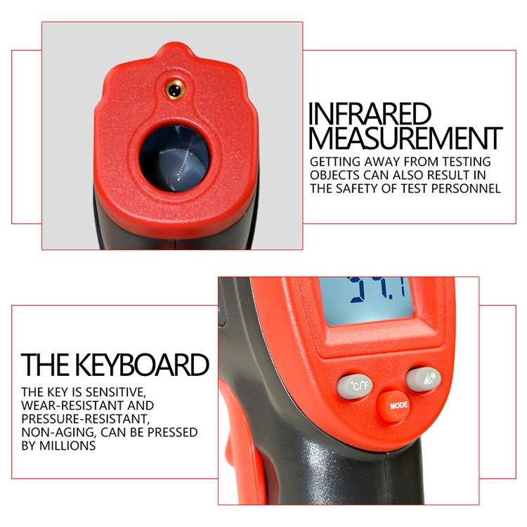 GM550 Infrared Thermometer, Temperature Range: -50 - 550 Degrees Celsius