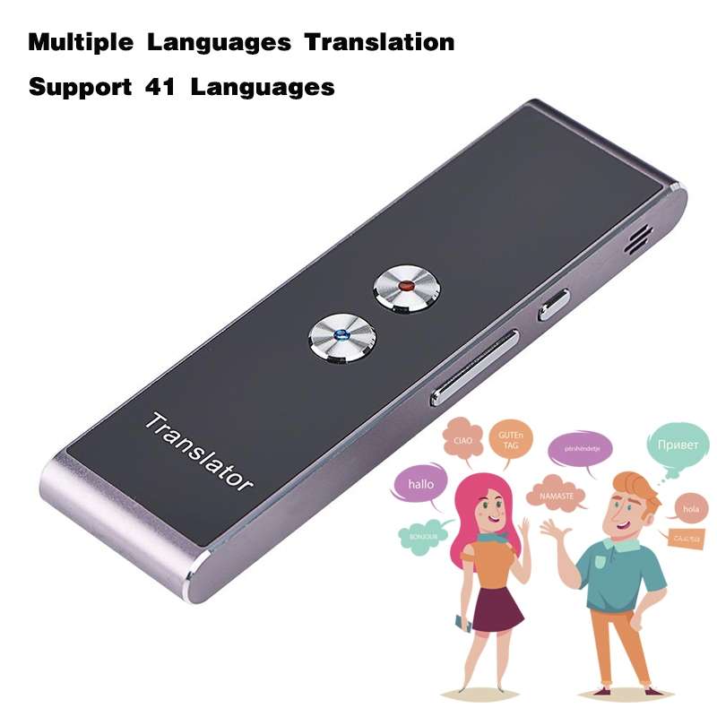 T8+ Portable Smart Voice Translator Smart Business Travel Real Time AI Translator Translation Machin