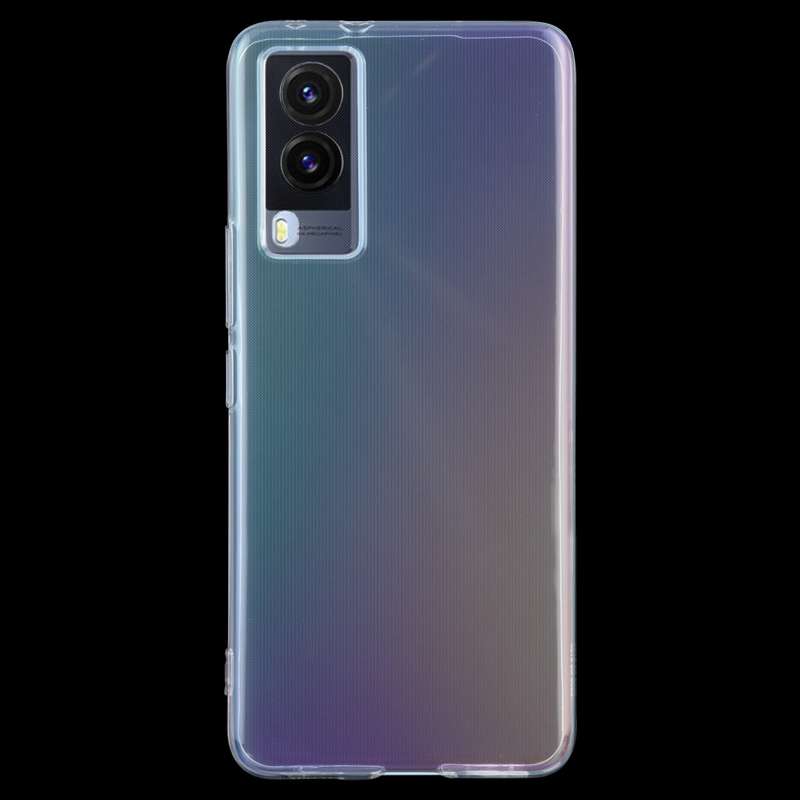 For vivo V21e 0.75mm Ultra-thin Transparent TPU Soft Protective Case