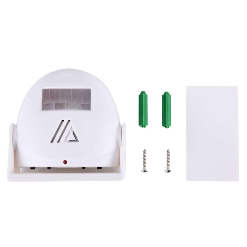 5301 Wireless Infrared Motion Sensor Welcome Alarm Intelligent Greeting Warning Doorbell, IR Distanc