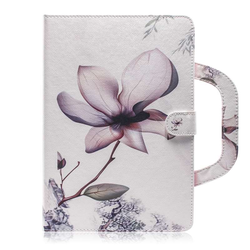 Magnolia Pattern Horizontal Flip Leather Case for Huawei MediaPad M5 Lite 10, with Holder & Card Slo