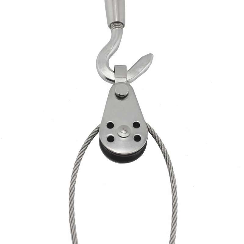 2 PCS 316 Stainless Steel Yacht Pulley