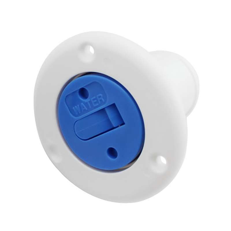 38mm Yacht Radiator Cover Water Inlet (White)