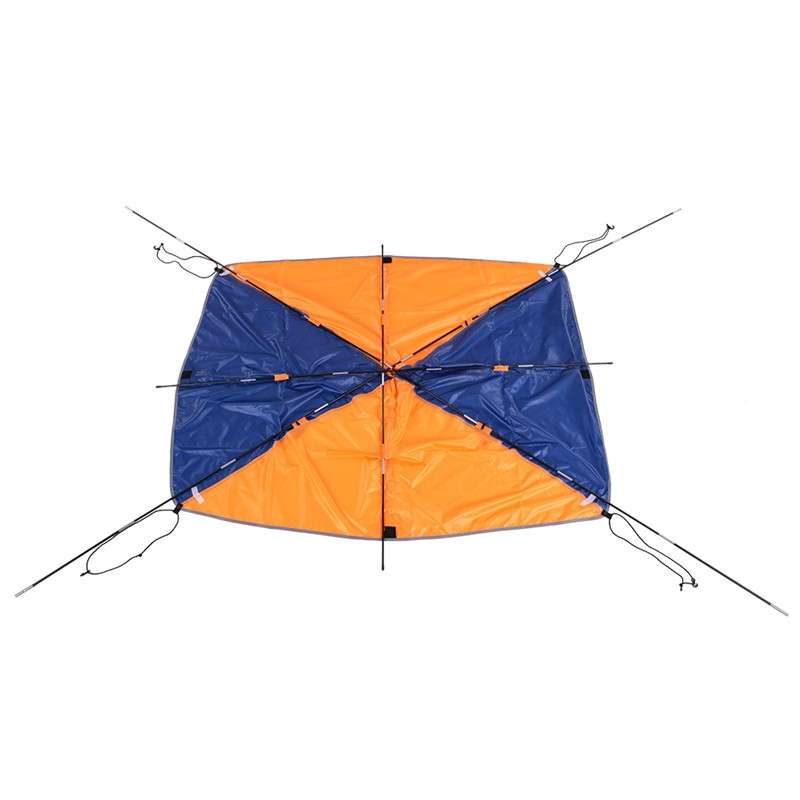 68349 Folding Awning Canoe Rubber Inflatable Boat Parasol Tent for 3 Person,Boat is not Included