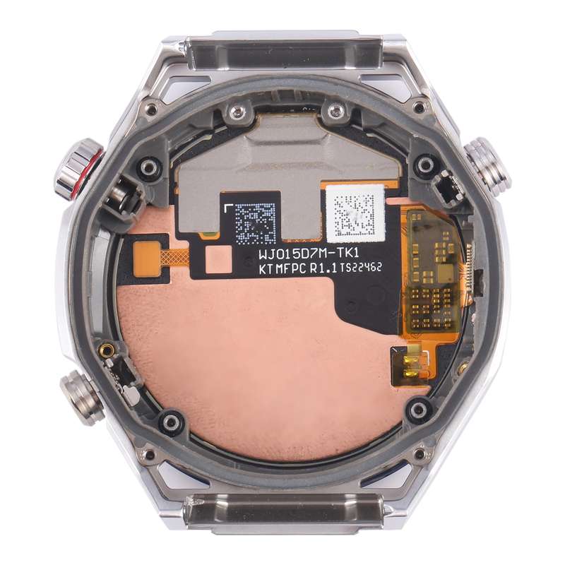 For Huawei Watch Ultimate Original LCD Screen Digitizer Full Assembly with Frame (Silver)