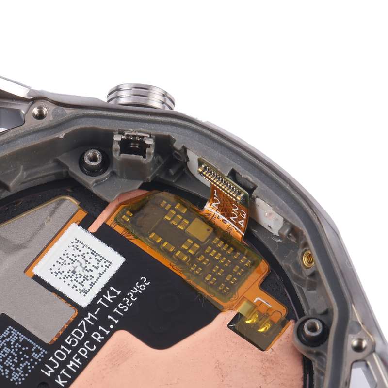 For Huawei Watch Ultimate Original LCD Screen Digitizer Full Assembly with Frame (Silver)