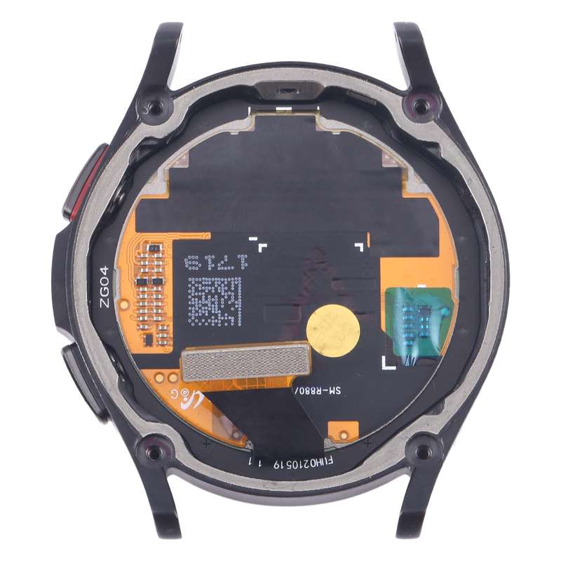 Original LCD Screen Digitizer Full Assembly with Frame for Samsung Galaxy Watch4 Classic 42mm SM-R88