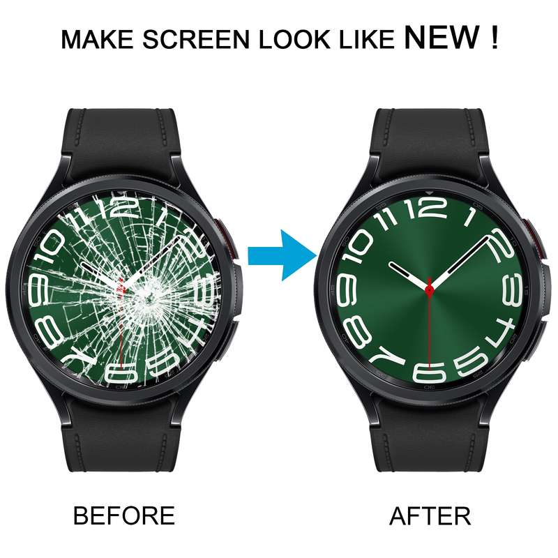 For Samsung Galaxy Watch6 Classic 43mm SM-R950 Original Front Screen Outer Glass Lens