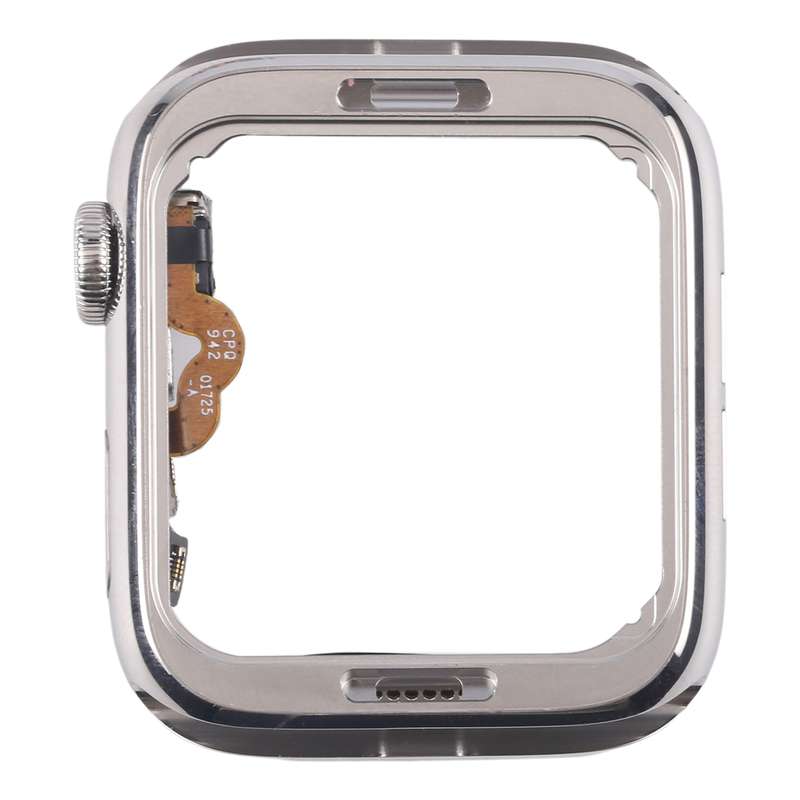 For Apple Watch Series 4 40mm LTE Stainless Steel Middle Frame Bezel Plate with Crown Spin Axis Flex
