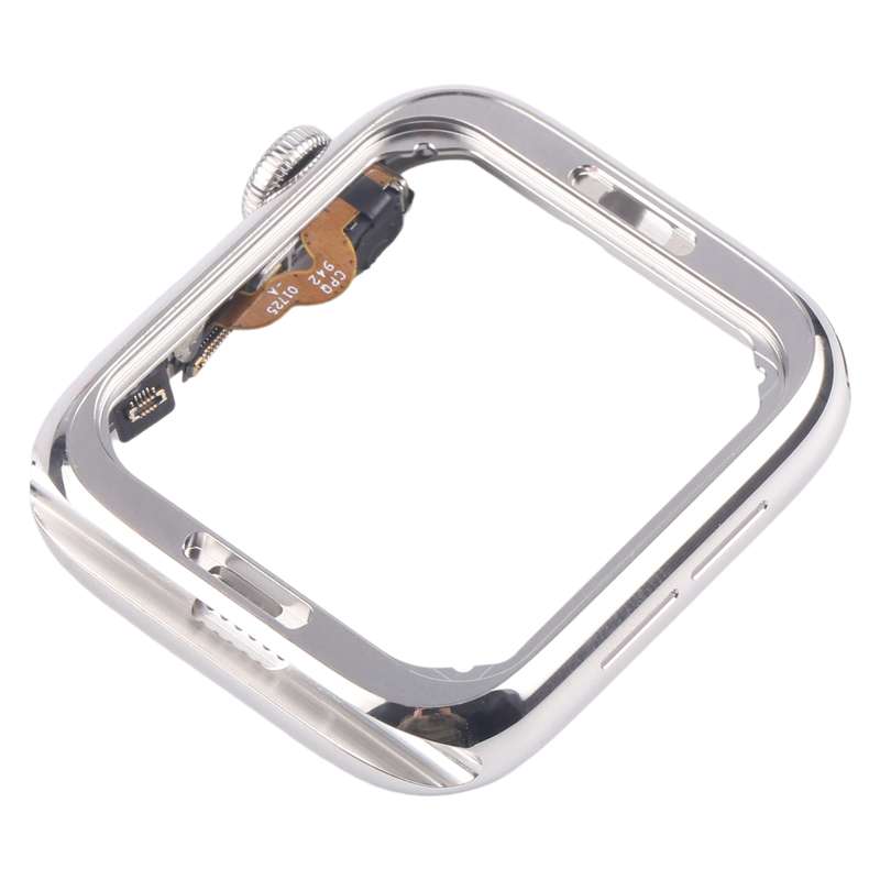 For Apple Watch Series 4 40mm LTE Stainless Steel Middle Frame Bezel Plate with Crown Spin Axis Flex