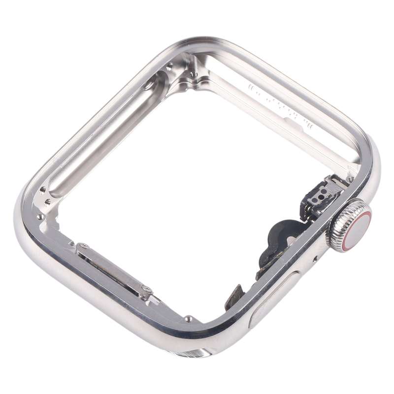 For Apple Watch Series 4 40mm LTE Stainless Steel Middle Frame Bezel Plate with Crown Spin Axis Flex