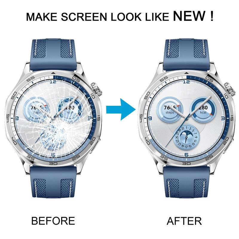 For Huawei Watch GT 5 46mm Original Front Screen Outer Glass Lens (Black)