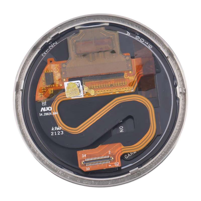 For Garmin Venu 2 Plus Original LCD Screen with Digitizer Full Assembly (Silver)