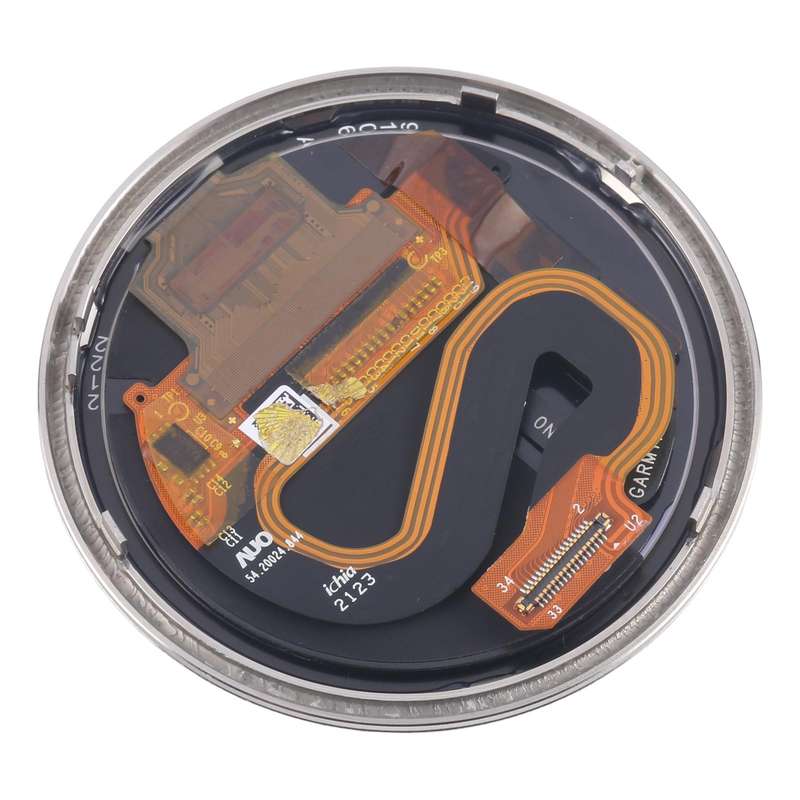 For Garmin Venu 2 Plus Original LCD Screen with Digitizer Full Assembly (Silver)